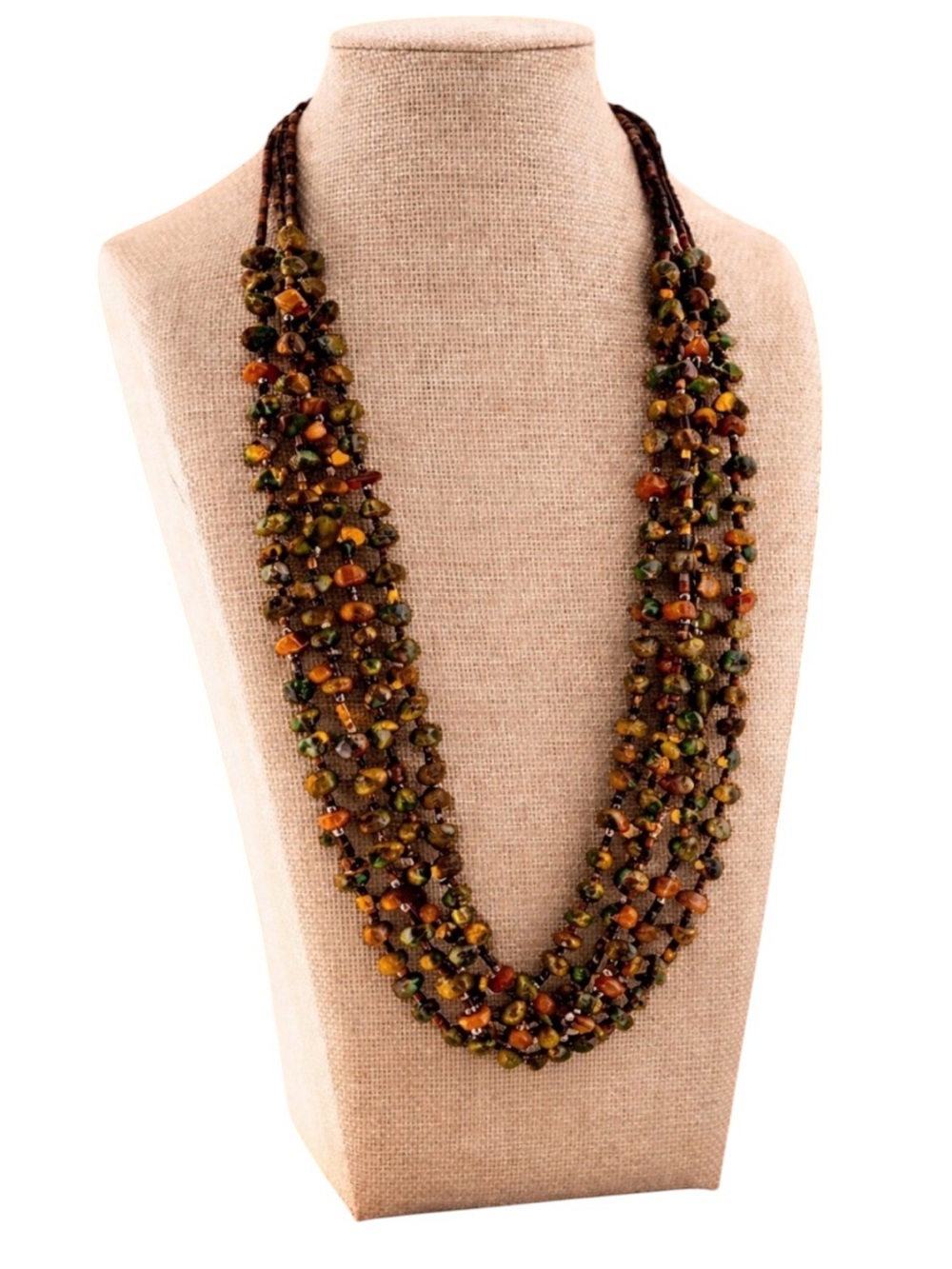 Navajo Multi-Strand Turquoise Necklace | Western Statement